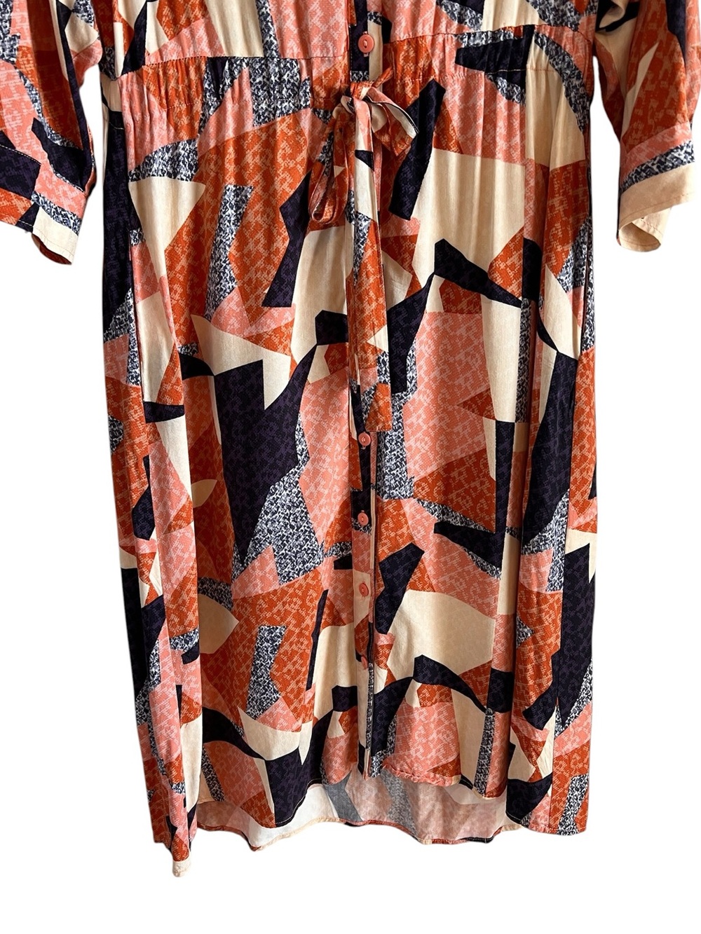Anthropologie Corey Lynn Calter Abstract Shirtdress size XS good condition - Picture 7 of 15